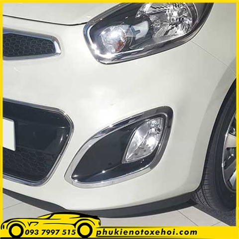 Ốp viền đèn sương mù xe Kia Morning