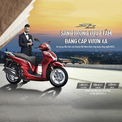 Honda SH300i ABS mới