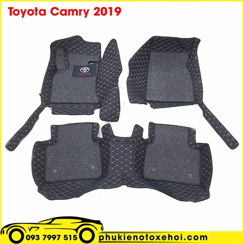 Thảm lót sàn 6D xe Toyota Camry 2019