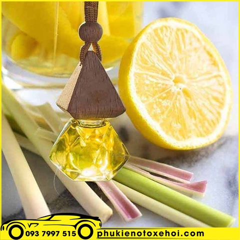 Tinh dầu treo xe hương sả chanh 100% tự nhiên