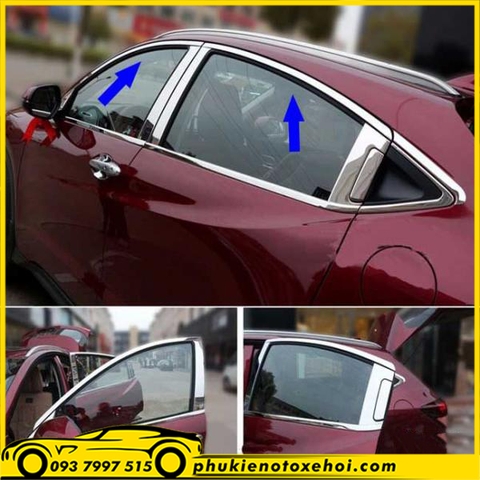 Viền khung kính xe Honda HRV