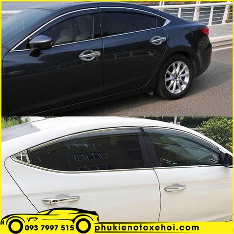 Viền khung kính xe Mazda 6