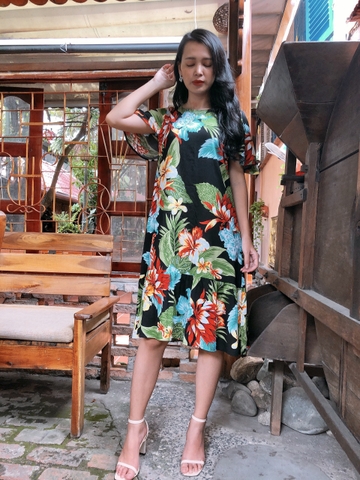 Đầm suông có tay - GR0070