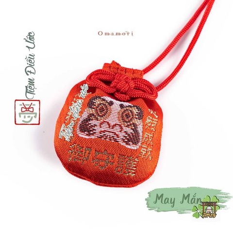 Omamori May Mắn Daruma - Vận Khí Hướng Thượng