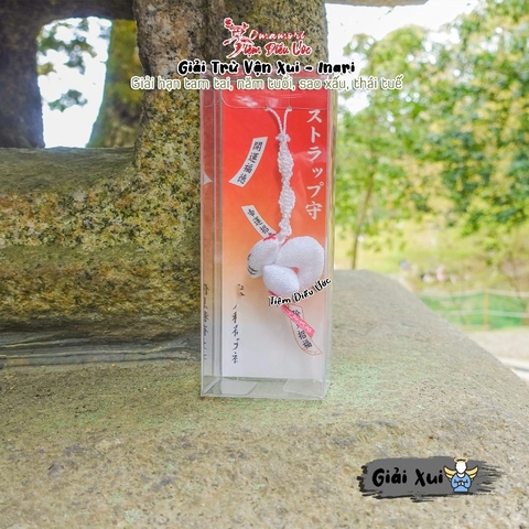 Omamori Giải Xui Cầu May Inari - Mô Hình Thần Cáo Inari