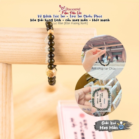 Giải Xui Cầu May - Vòng Đàn Hương Xanh