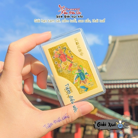 Omamori Trừ Tai Ách Trừ - Sensoji