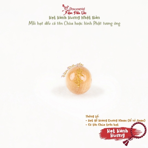 Hạt Hành Hương - May Mắn Bảo Vệ