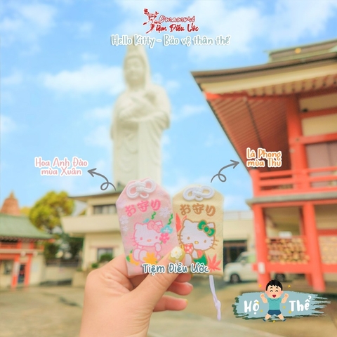 Omamori Bảo Hộ Hello Kitty - Fukuoka
