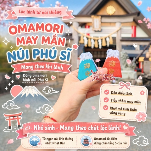 May mắn núi Phú Sĩ Komitake