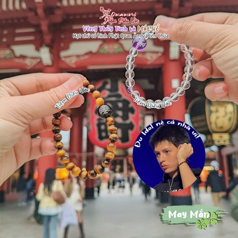 Vòng May Mắn Thạch Anh - James