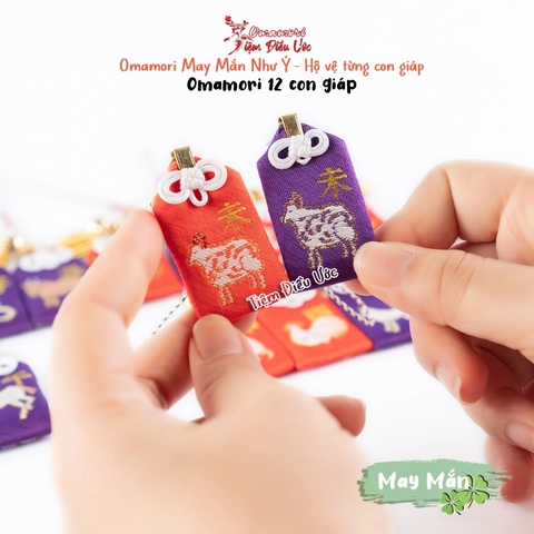 Omamori May Mắn - Như Ý - 12 Con Giáp