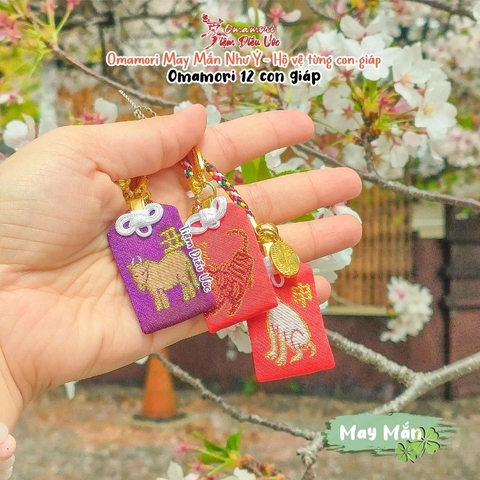 Omamori May Mắn - Như Ý - 12 Con Giáp
