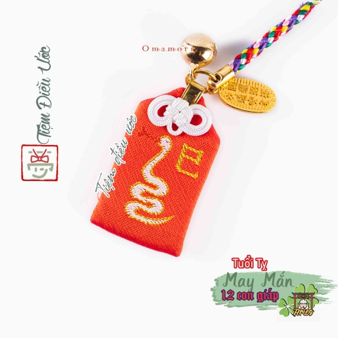 Omamori May Mắn - Như Ý - 12 Con Giáp