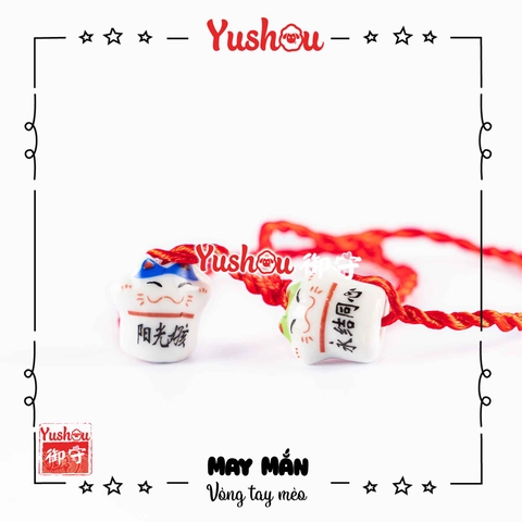 Vòng Tay Mèo May Mắn