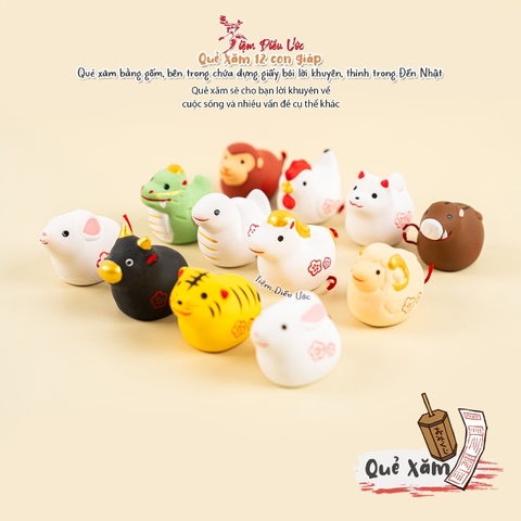 Quẻ Xăm 12 con giáp Kitano
