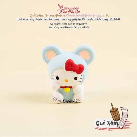 Quẻ Xăm 12 con giáp - Hello Kitty