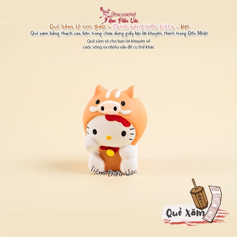 Quẻ Xăm 12 con giáp - Hello Kitty