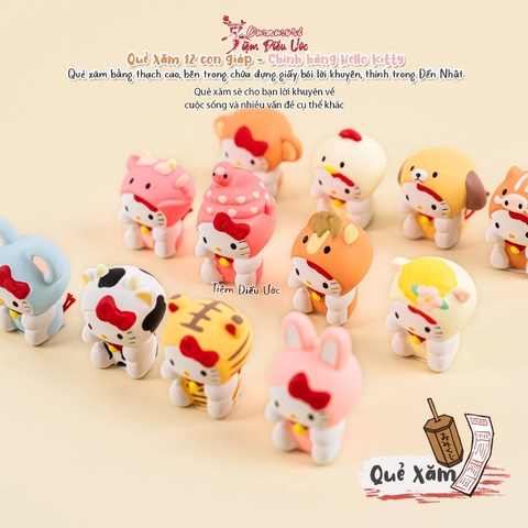 Quẻ Xăm 12 con giáp - Hello Kitty