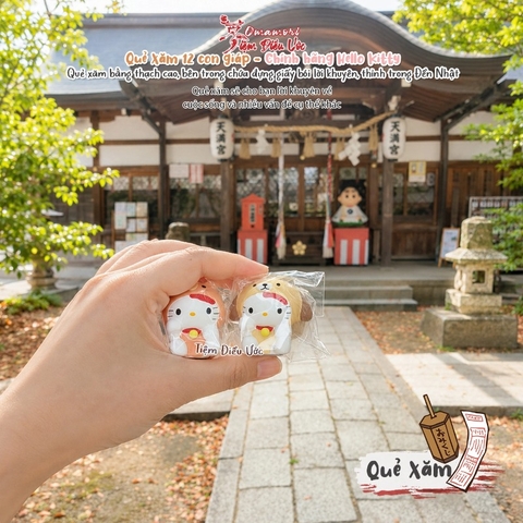Quẻ Xăm 12 con giáp - Hello Kitty