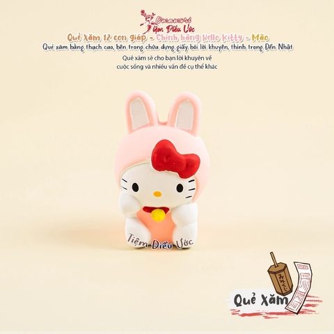Quẻ Xăm 12 con giáp - Hello Kitty