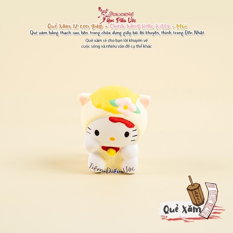 Quẻ Xăm 12 con giáp - Hello Kitty