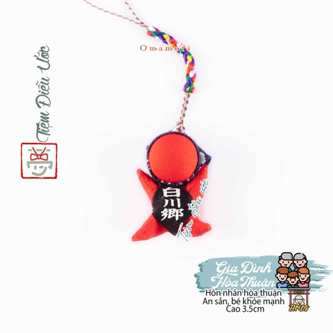 Sarubobo Nhật - Gia Đình Hòa Thuận, An Sản, Bé Khỏe Mạnh