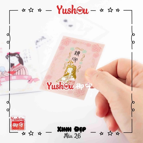 Yushou Xinh Đẹp Mẫu 26 - Đặc biệt để được ốp lưng