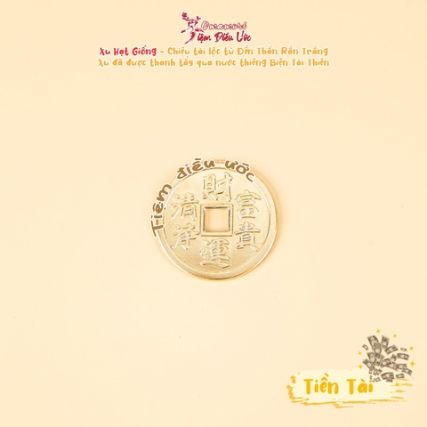 Tiền Tài - Đồng Lộc Rắn Trắng