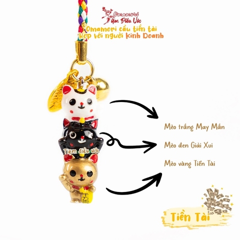 Bộ ba mèo Thịnh Vượng