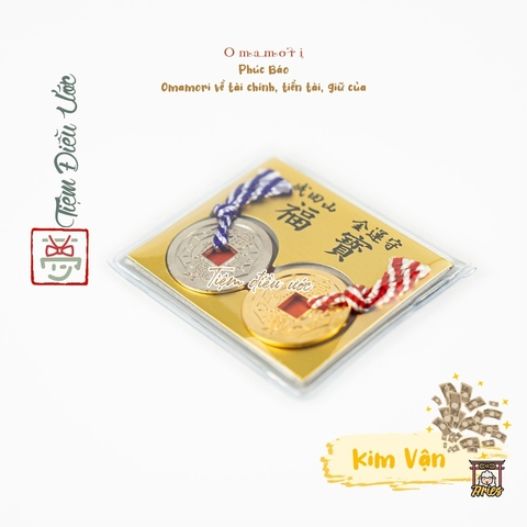 Omamori Tiền Tài - Phúc Báo