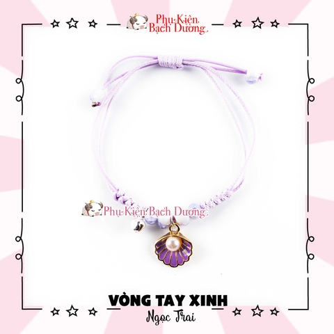 Vòng Tay Tím Biển Cả - Phụ Kiện