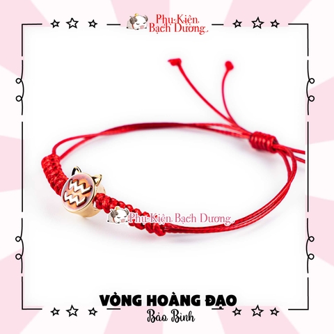 Vòng Tay Hoàng Đạo Đỏ - Phụ Kiện