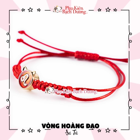 Vòng Tay Hoàng Đạo Đỏ - Phụ Kiện