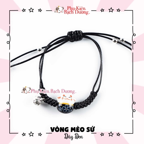 Vòng Tay Mèo Sứ - Phụ Kiện