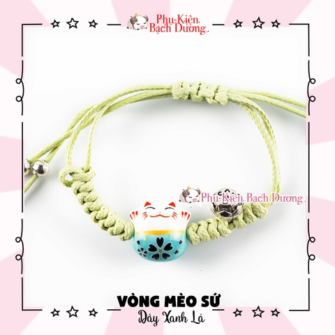 Vòng Tay Mèo Sứ - Phụ Kiện
