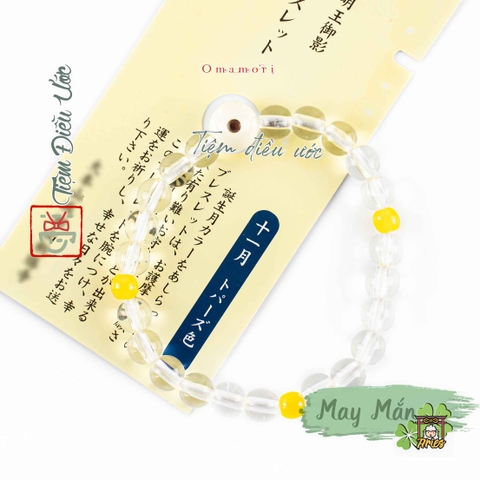 Vòng tay tháng sinh từ Chùa tại Tokyo