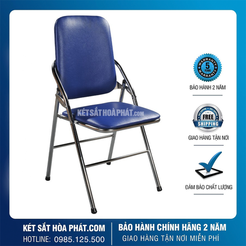 Ghế gấp gọn G04 Hòa Phát được sử dụng rộng rãi nhờ thiết kế ưu việt