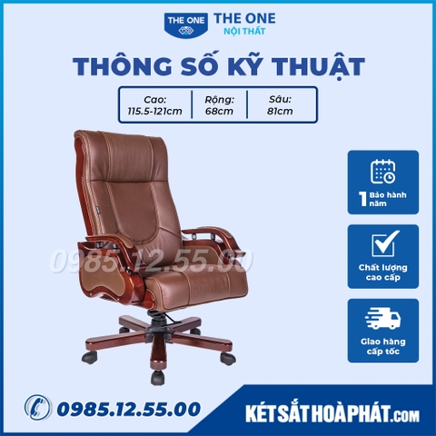 Ghế giám đốc văn phòng Hòa Phát The One giá giảm còn 5.629.000