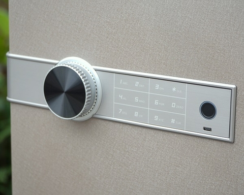 Tay nắm âm chìm, thiết kế tinh tế, bảo mật két sắt Xiaomi CRMCR 100JB