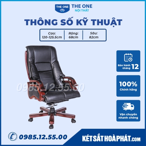 Thông số kỹ thuật ghế Hòa Phát TQ07