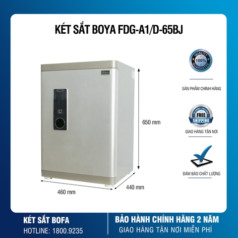 Két Sắt Nhập Khẩu Bofa FDG-A1/D-65BJ Vân Tay Điện Tử Cao Cấp Chính Hãng