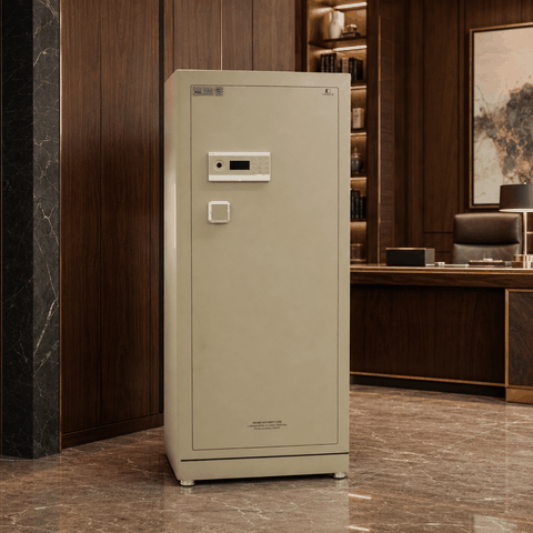 Két Sắt Xiaomi CRMCR 150LE Cỡ Lớn, Khóa Vân Tay Định Danh Người Mở, Thép Đúc Đặc 6 Mặt 220kg