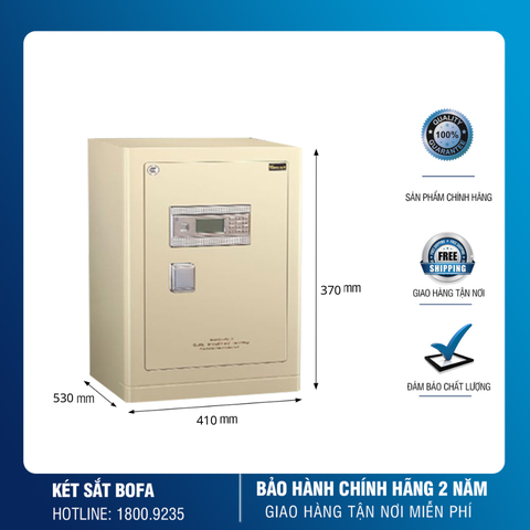 Két Sắt Điện Tử Nhập Khẩu Bofa FDG-A1D-53 Cao Cấp Chính Hãng