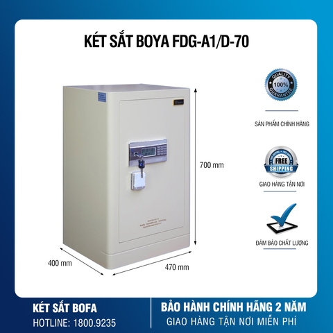 Két Sắt Điện Tử Bofa FDG-A1D-70 Cao Cấp Nhập Khẩu Chính Hãng