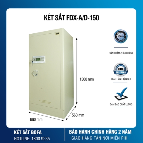 Két Sắt Nhập Khẩu Cỡ Lớn Bofa FDG-A1D-150 Khóa Điện Tử Chính Hãng