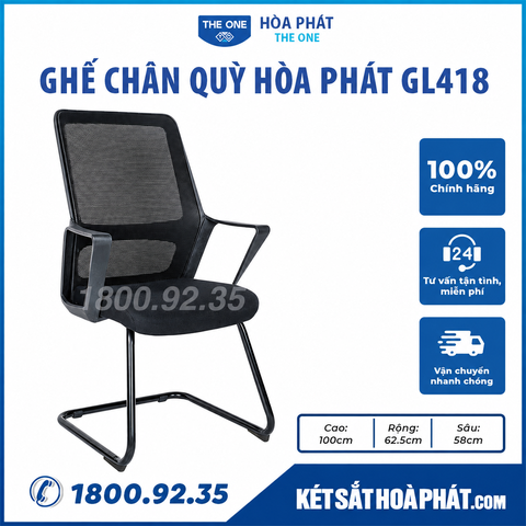 Ghế chân quỳ Hòa Phát The One GL418 chính hãng, giá rẻ