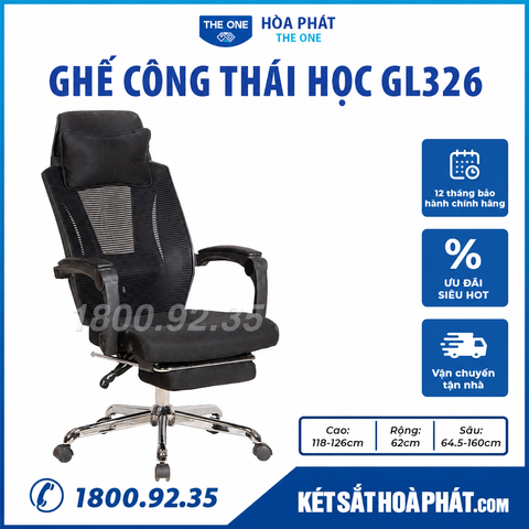 Ghế công thái học Hòa Phát The One GL326
