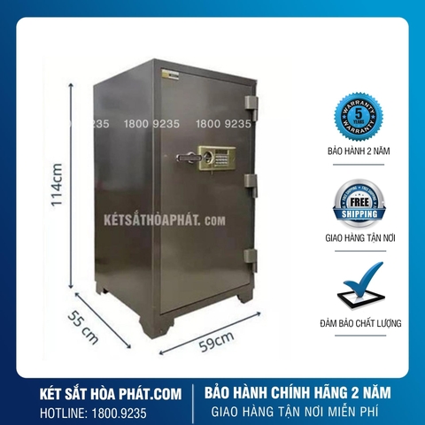 Két Sắt Ngân Hàng Bmec KNHSC-K160DT Khóa Điện Tử-Cỡ Lớn Chính Hãng