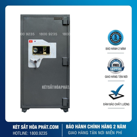 Két sắt chống cháy Century C1250VT vân tay